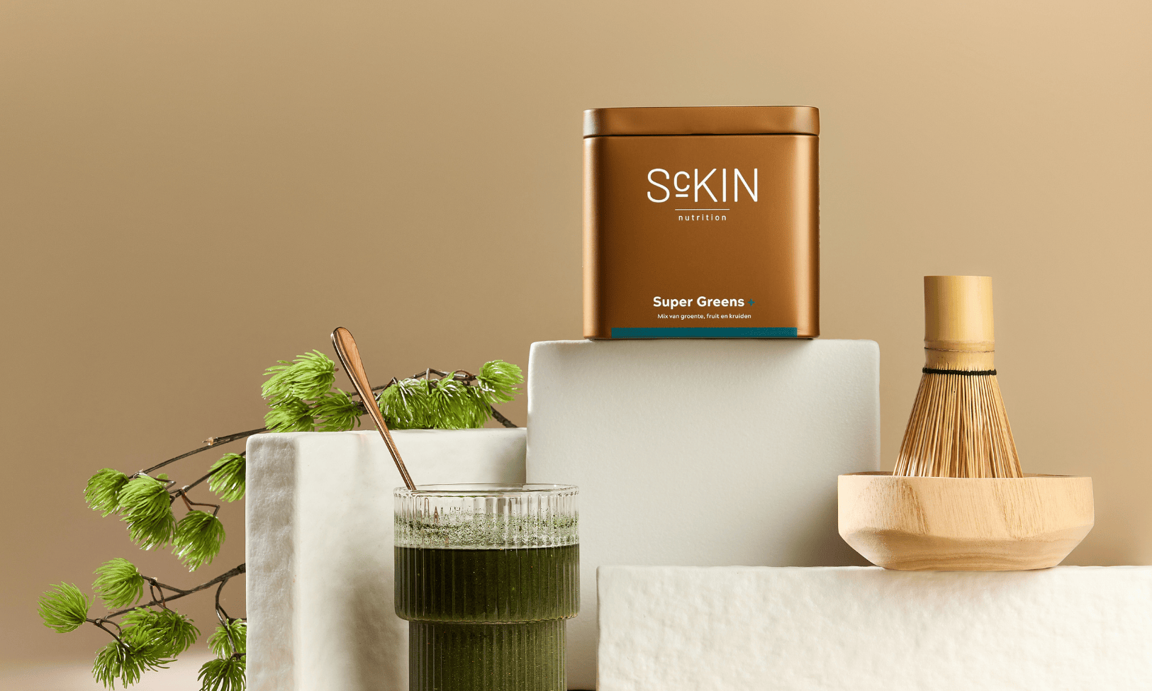 Super Greens+ van ScKIN Nutrition