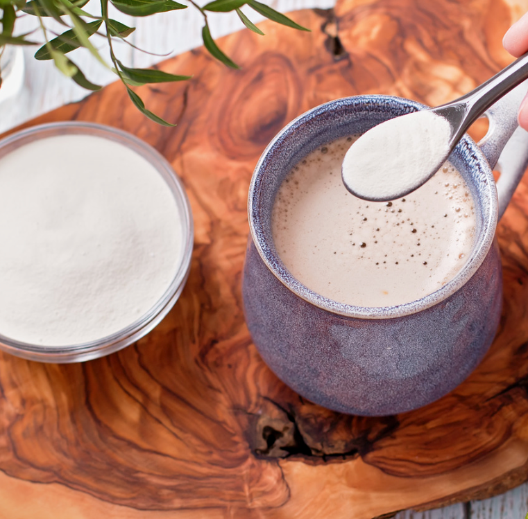 Collageen in koffie