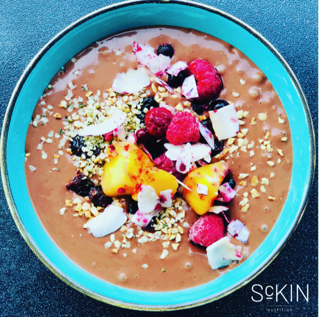 Chocolade - smoothiebowl