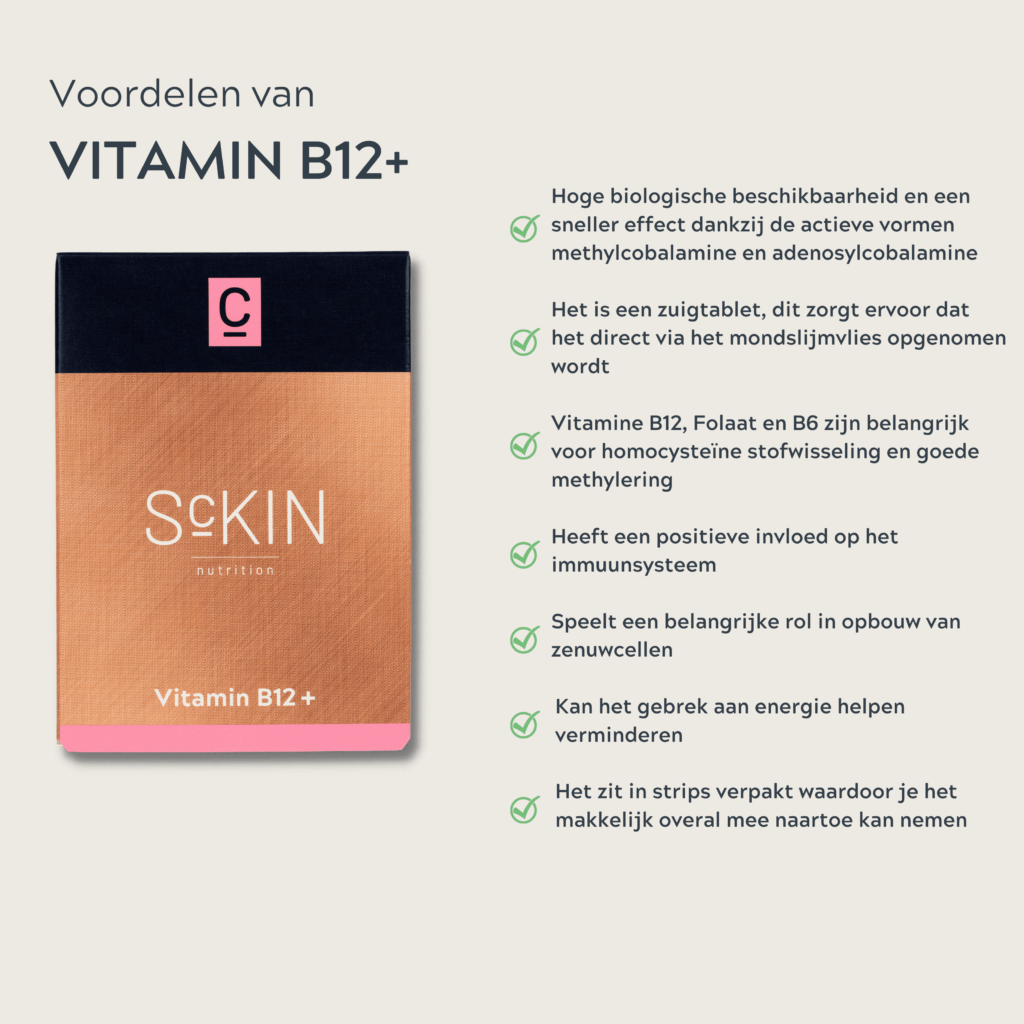 ScKIN Nutrition, Vitamin B12+