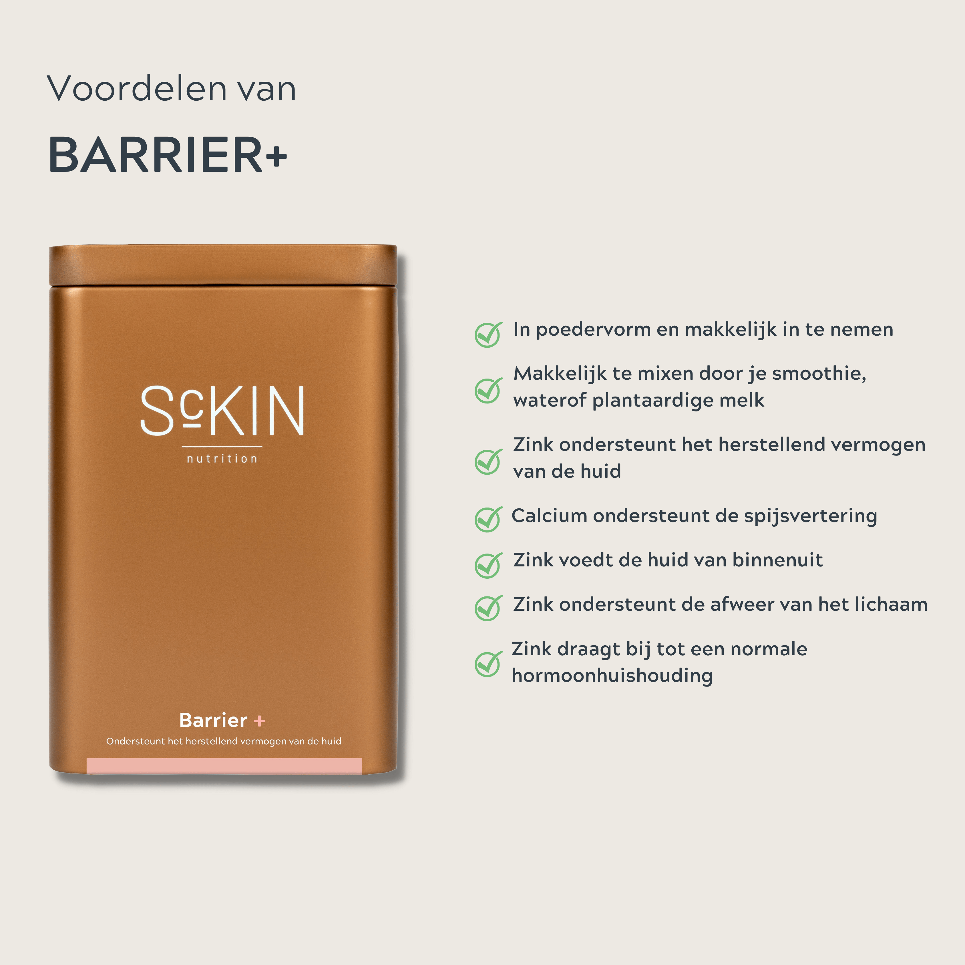 ScKIN Nutrition, Barrier+