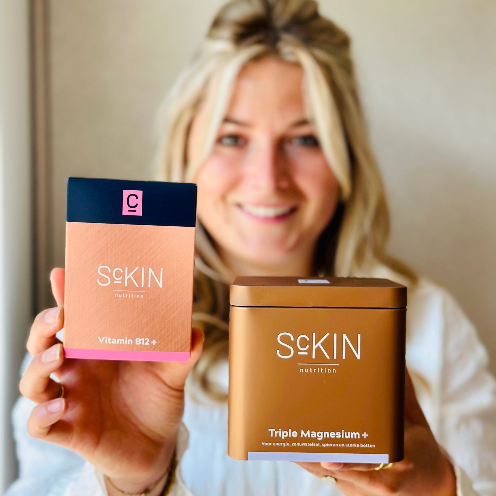 Vrouw vit. B12 en magnesium