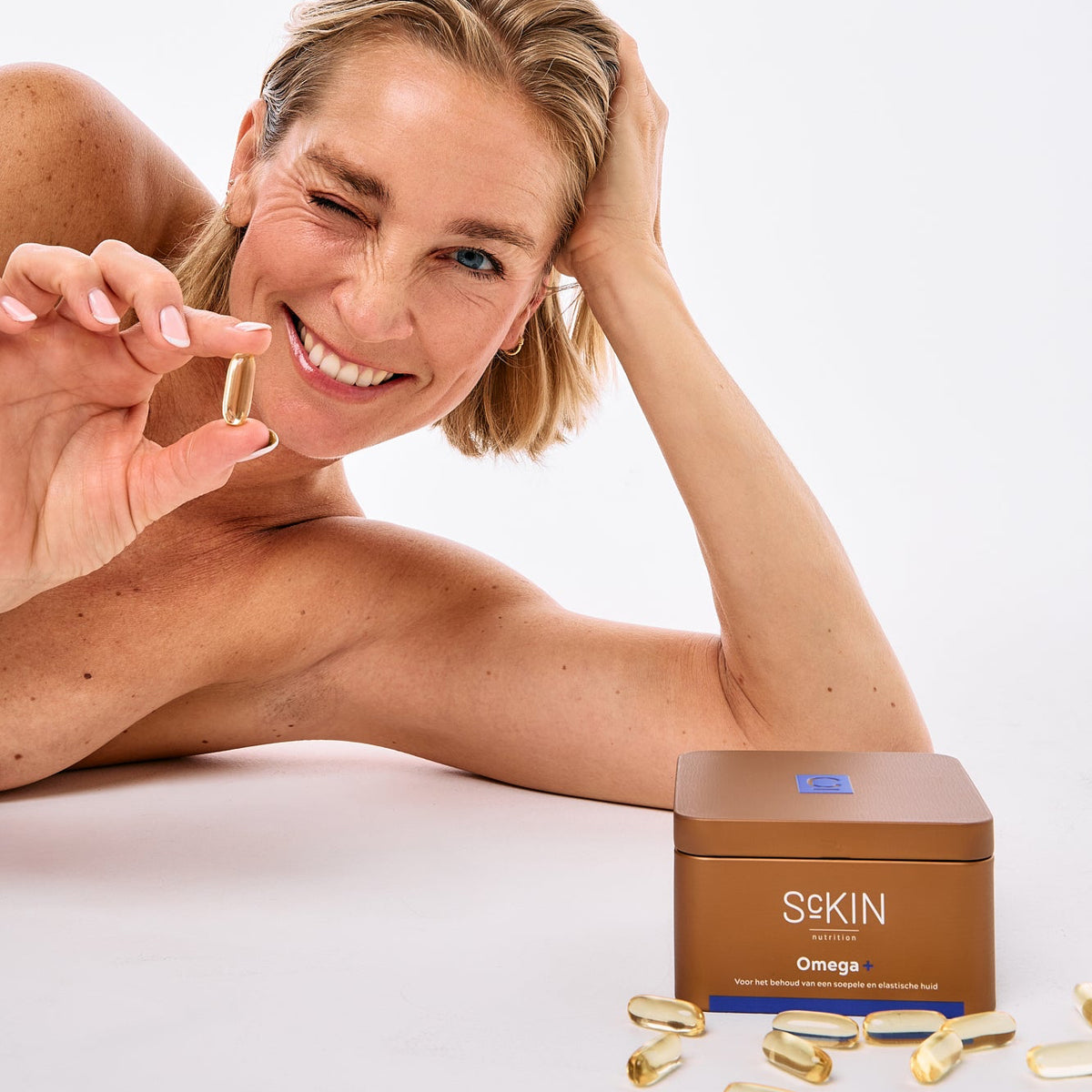 Visolie softgel Omega+ vrouw