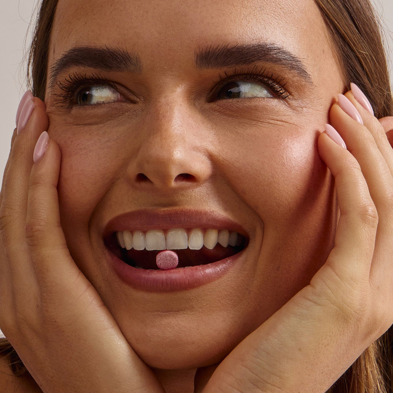 Vrouw met vitamine B12