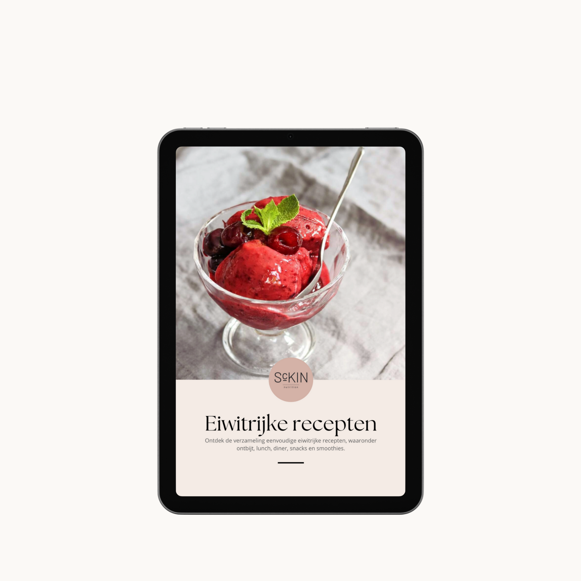 ScKIN Nutrition, Eiwitrijke Recepten