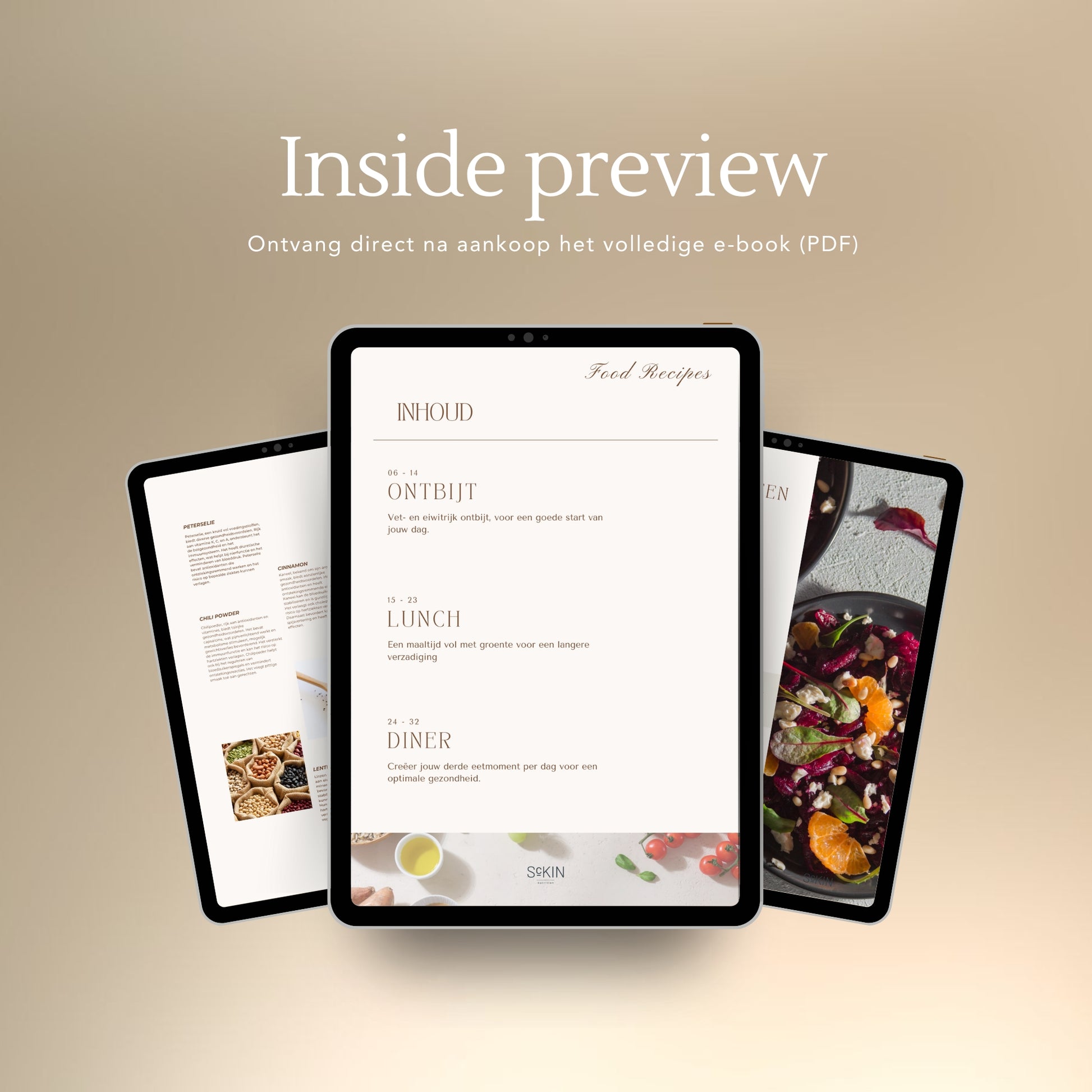 ScKIN Nutrition, E-book Suikervrij Genieten