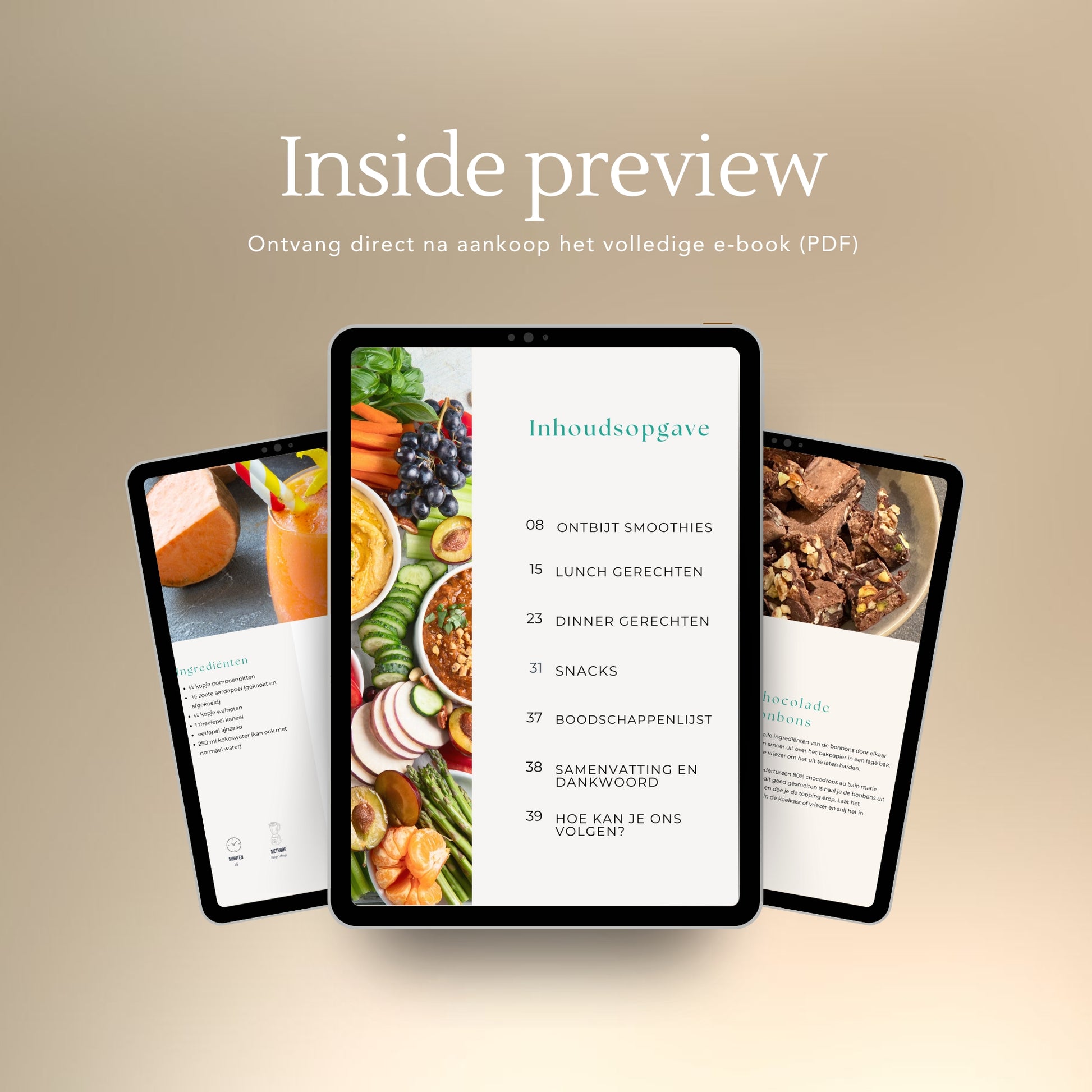 ScKIN Nutrition, E-book Healthy Vegan Recepten