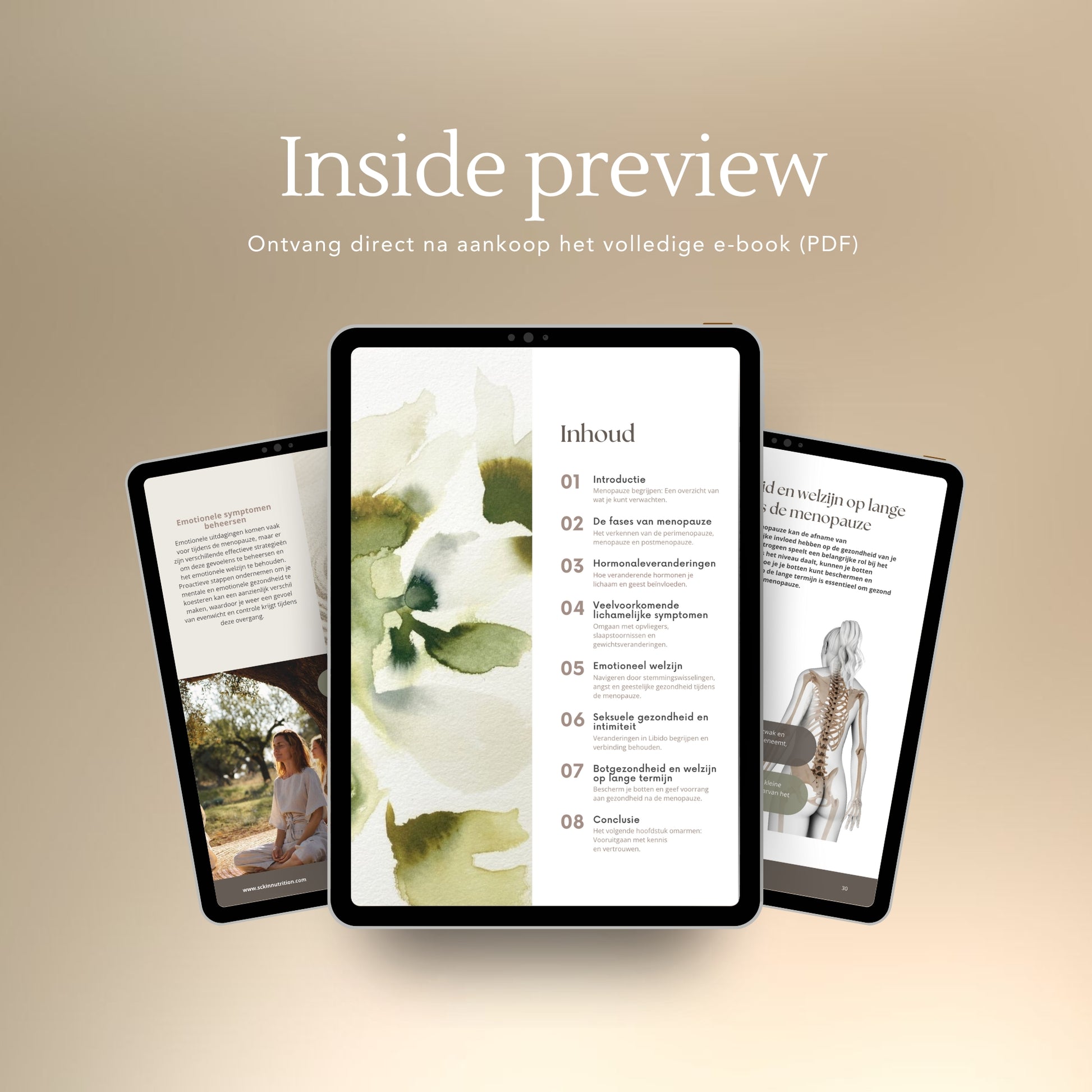 ScKIN Nutrition, Menopauze Handleiding