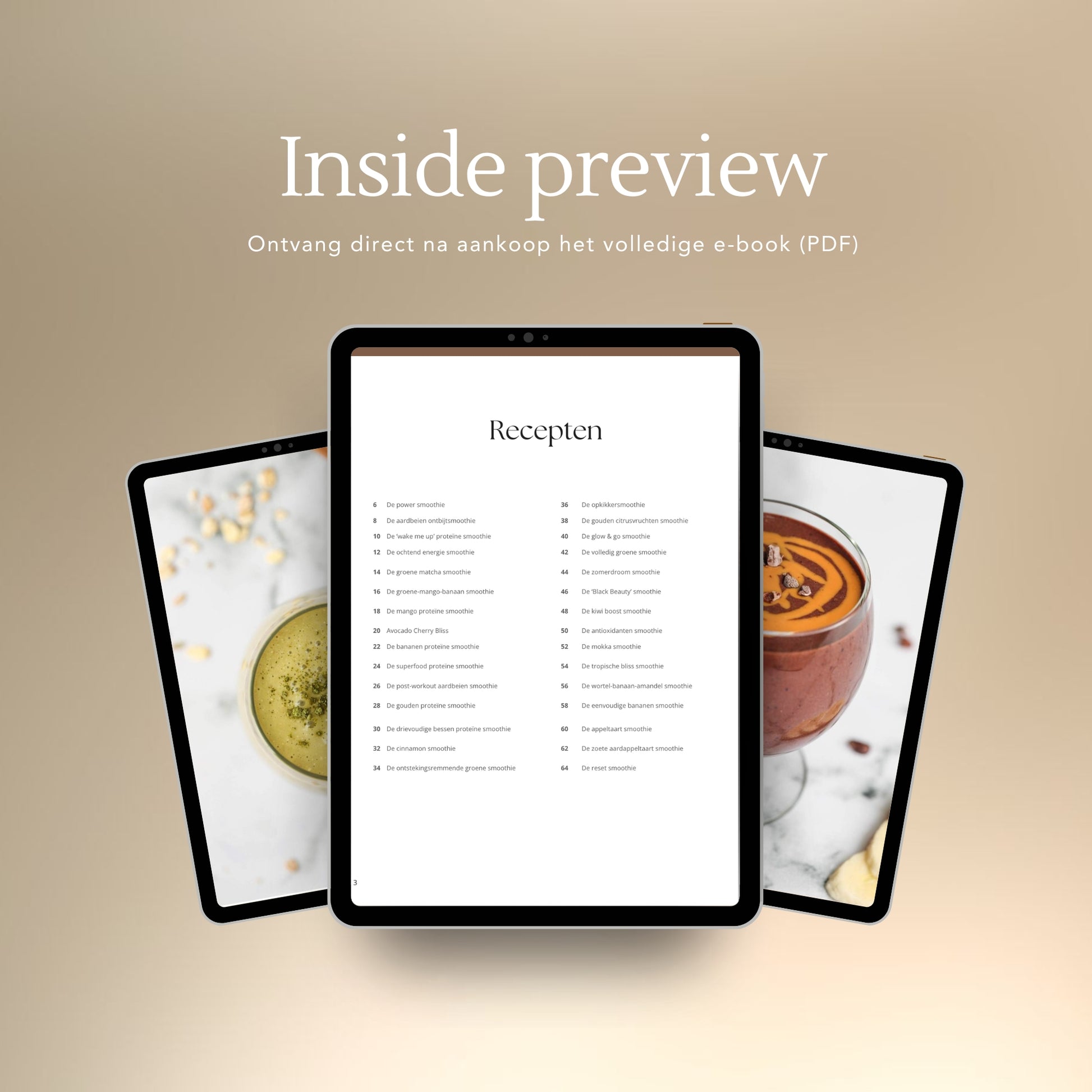 ScKIN Nutrition, Smoothie Recepten