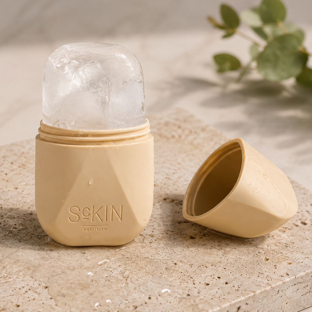 ScKIN Collageen Start met Collagen+ 179 gram en de Facial Ice Sculpt